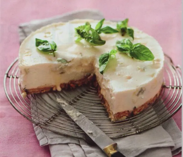 Cheese-cake au gorgonzola