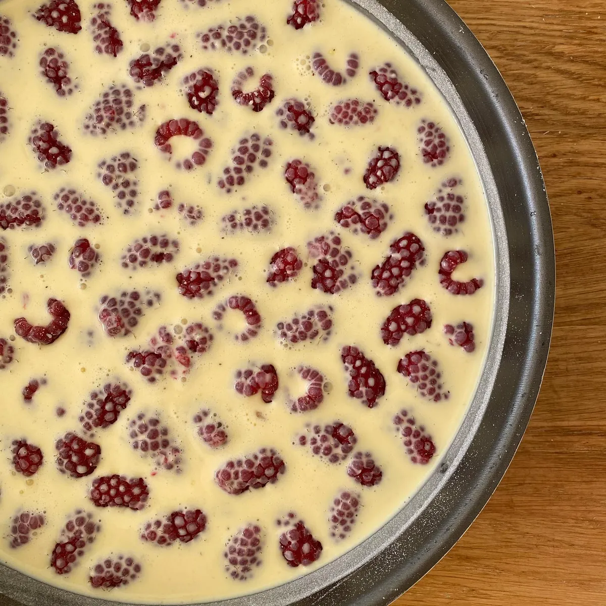 Clafoutis framboises Michalak