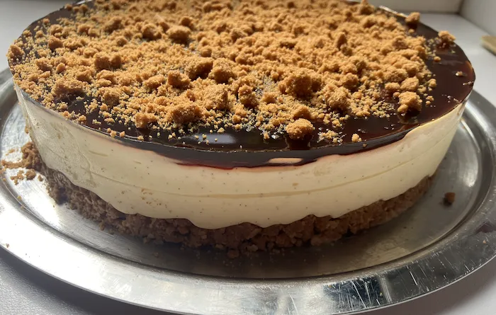 Entremets vanille, chicorée, speculoos