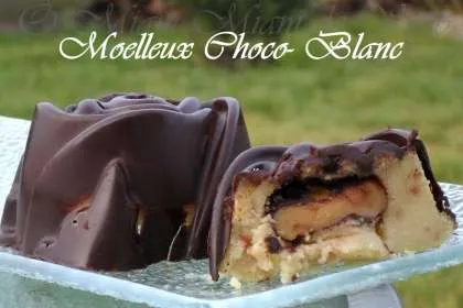 Moelleux choco blanc au cœur Mi-Cho-Ko