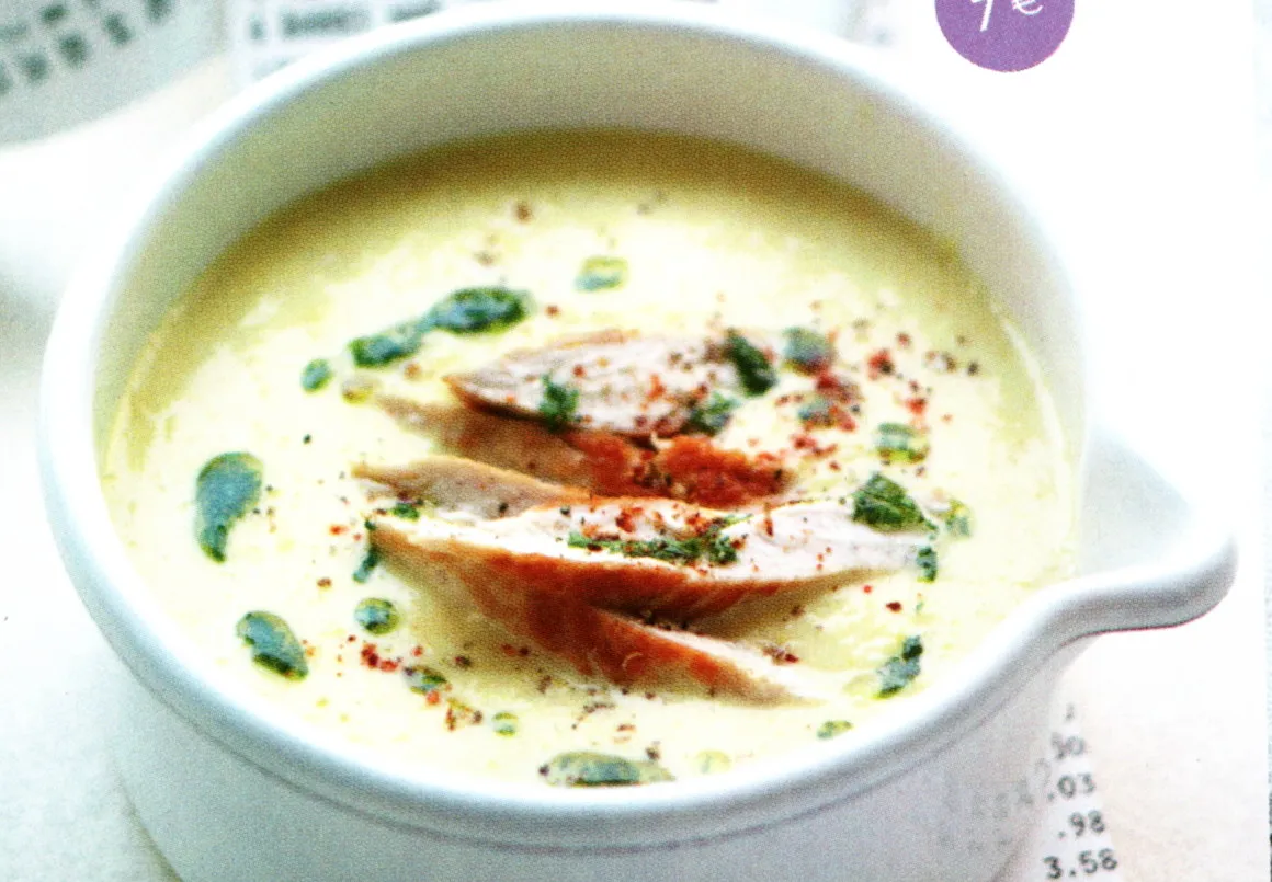 Soupe de maïs à la dinde