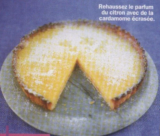 Tarte crémeuse au citron