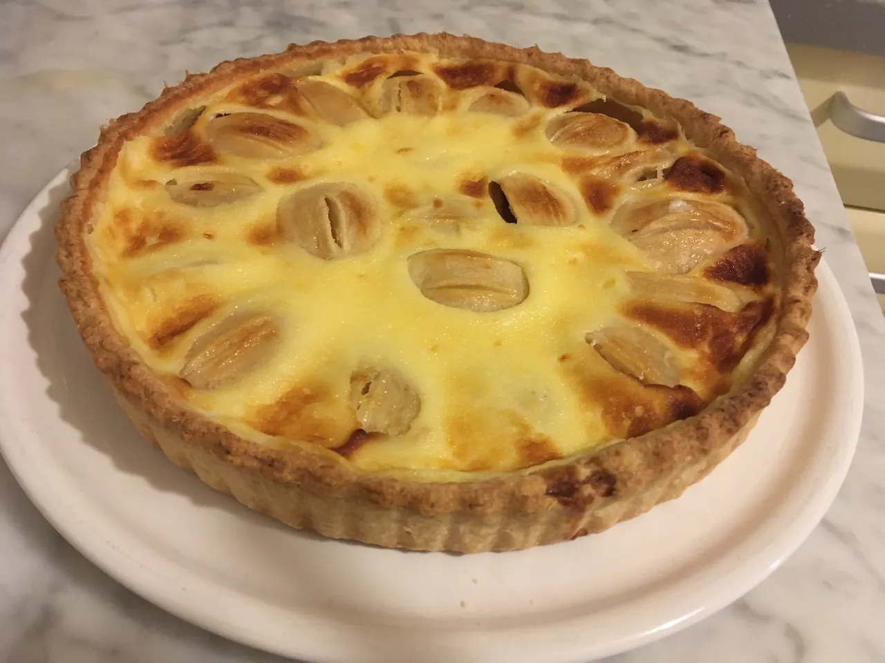 Tarte normande aux pommes